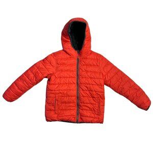 Lands' End Kids Reversible Lined Insulated Puffer Coat, size 10-12